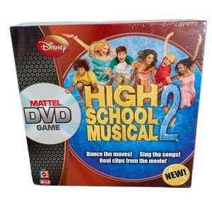 NWT Mattel Disney High School Musical 2 DVD Game Sing Dance Board Game 6+
